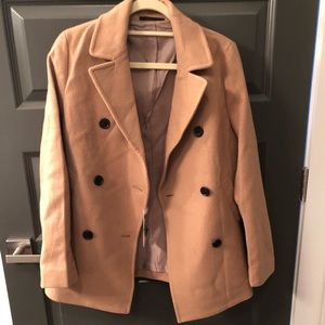 Uniqlo Wool Blended Peacoat fits like a S/M